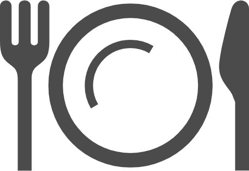 食器のアイコン。